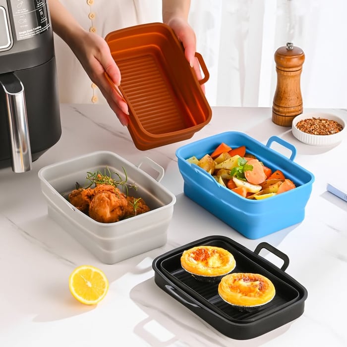 AirEase™ — Savor Crispy, Mess-Free Meals with Effortless Cleanup Every Time