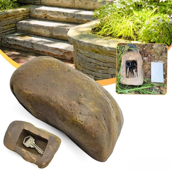 Weatherproof Garden Safety Solution - Discreet Stone Protection