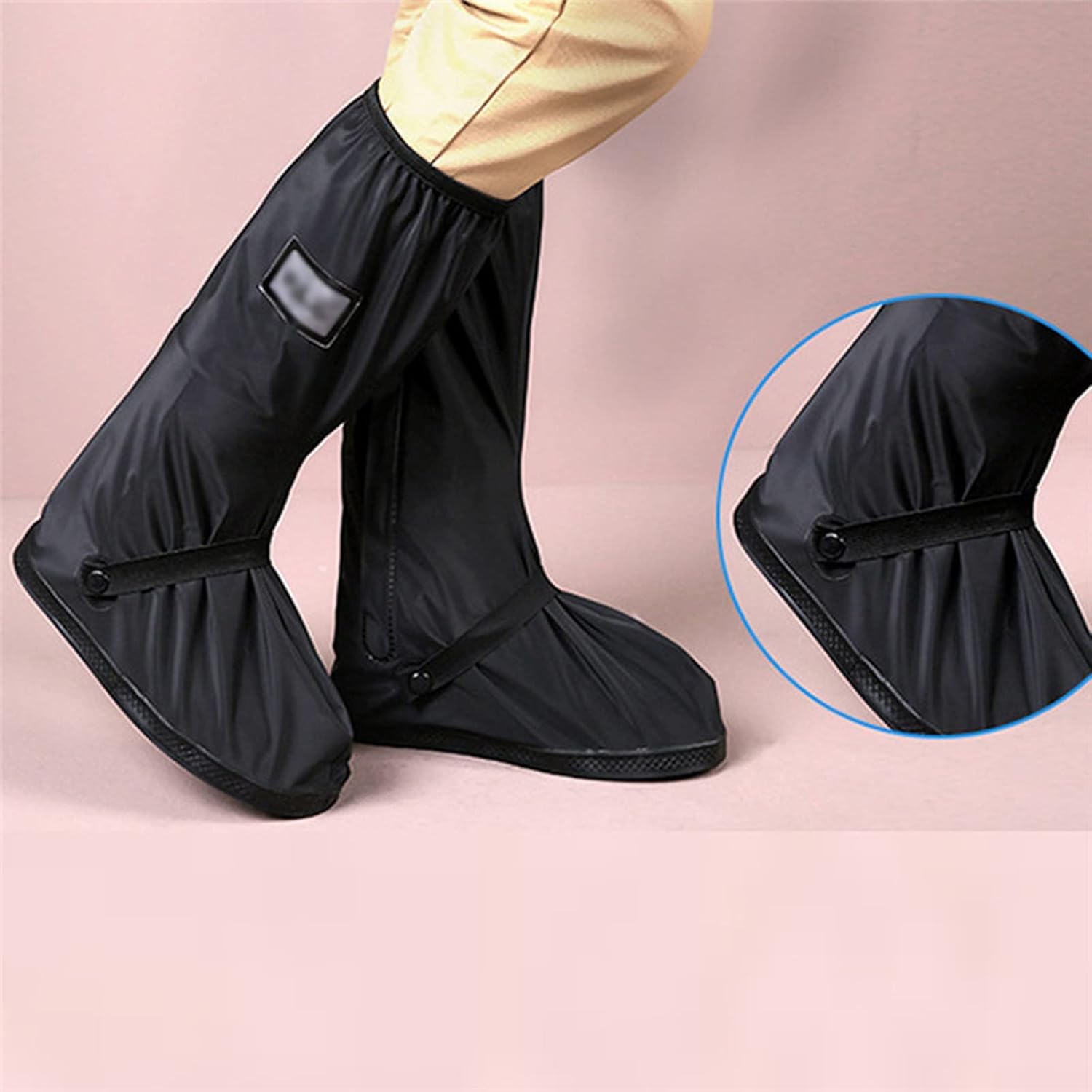 Waterproof Shoe Covers - Secure Grip for Dry Feet and Full Mobility