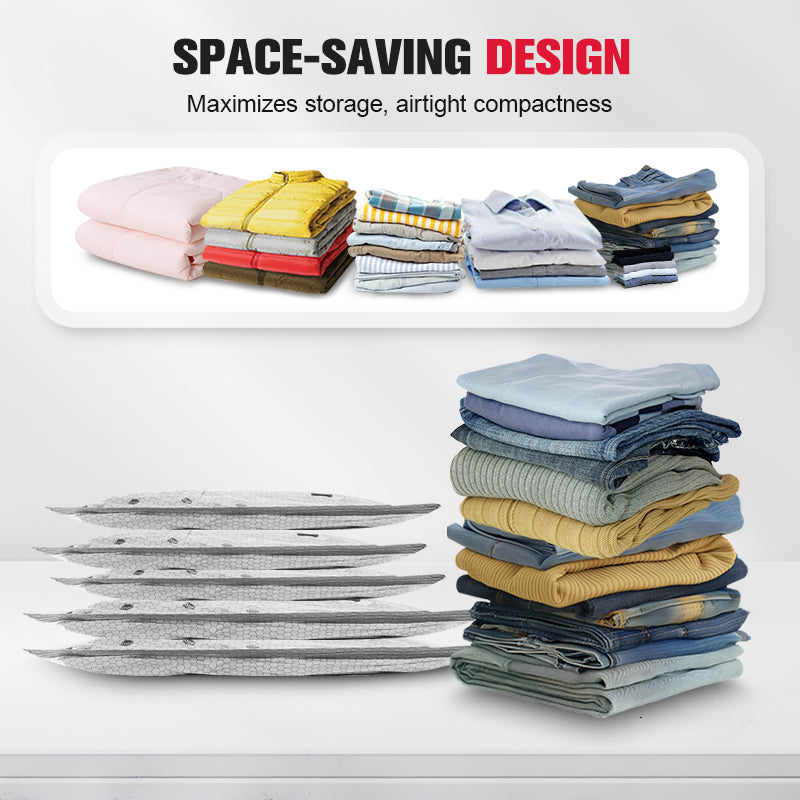 Vacuum Storage Bags with Pump – Save 80% More Space