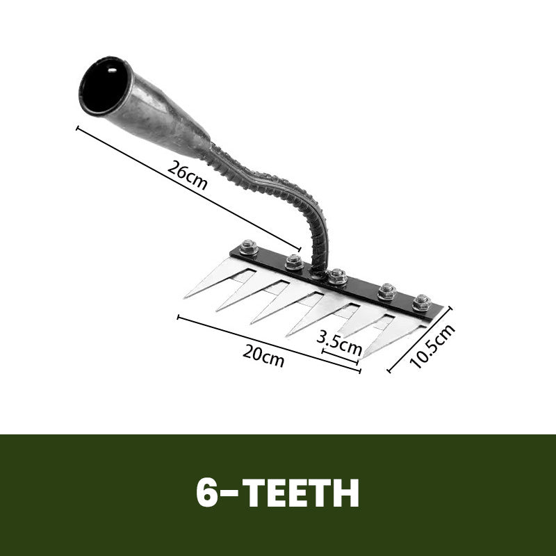 Carbon Steel Garden Weeding Rake