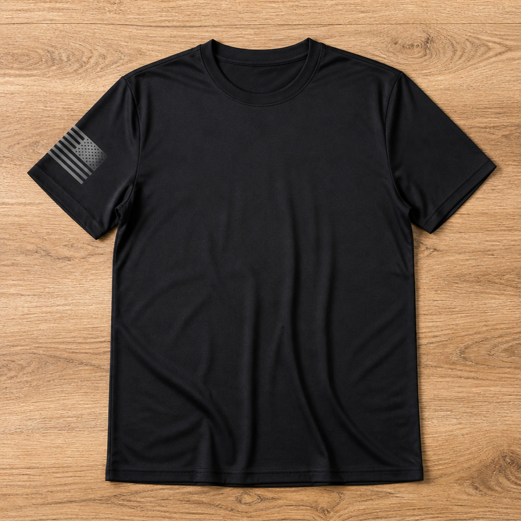 VigorFlex™ Athletic Fit Crew Neck T-Shirt — Stay Fresh, Move Freely, Look Unstoppable All Day