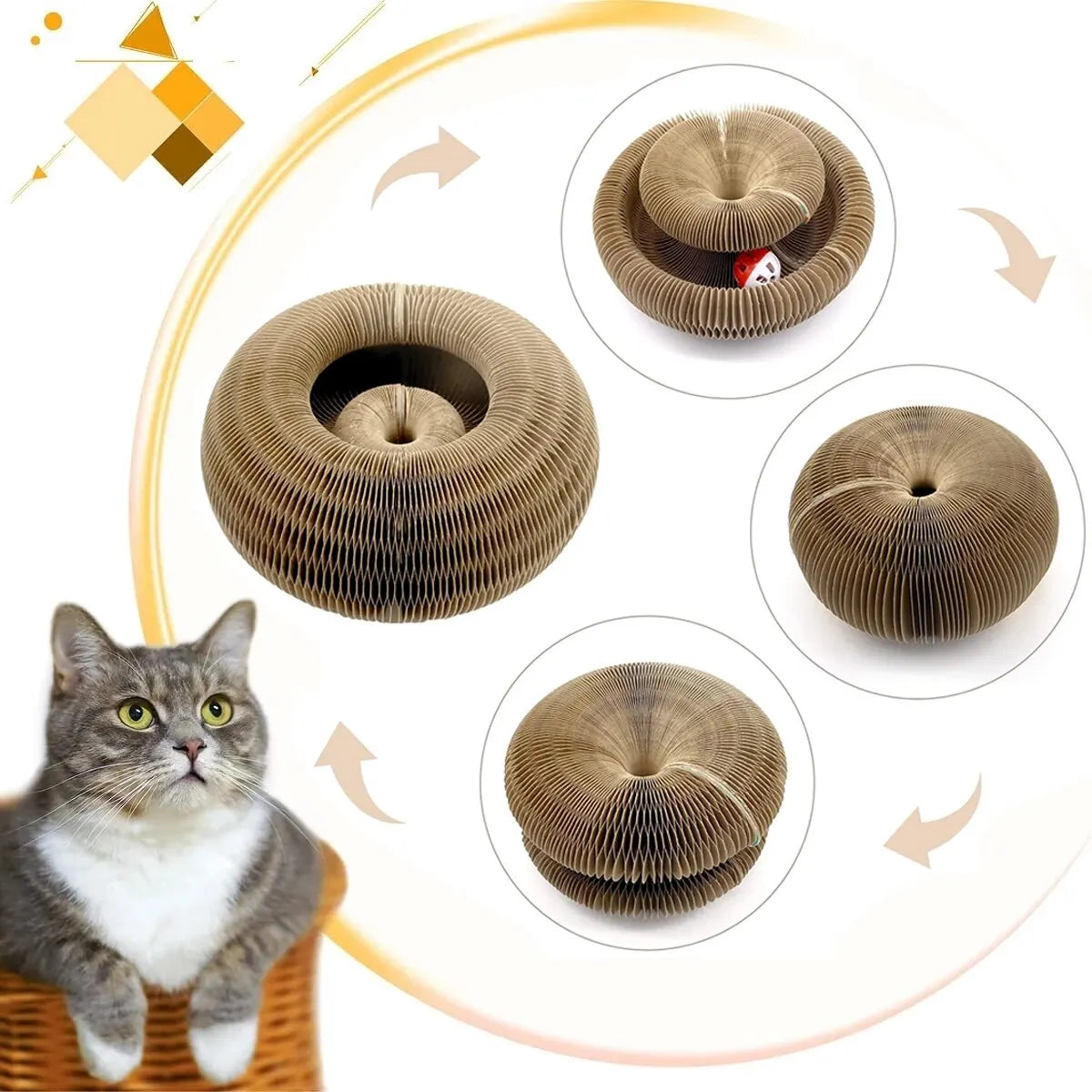 ClawNest™ — Ignite Your Cat’s Wild Side with Endless Play and Peaceful Homes