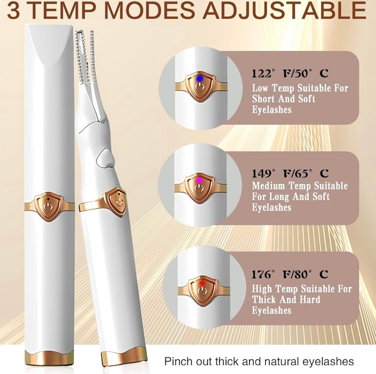 LumeLift™ Precision Lash Curler — Wake Up Gorgeous with Effortless, All-Day Lash Perfection