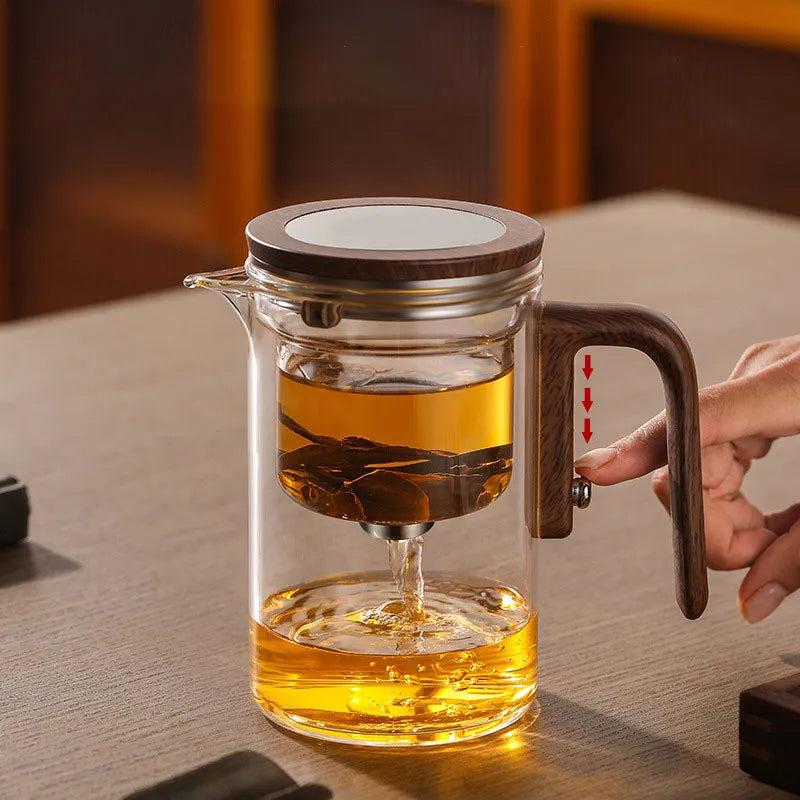 TeaCraftr™ — Effortless Elegance Brewing Your Perfect, Calm-Inducing Cup Every Time