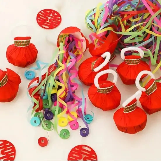 Paper Streamers for Stress-Free Colorful Celebrations