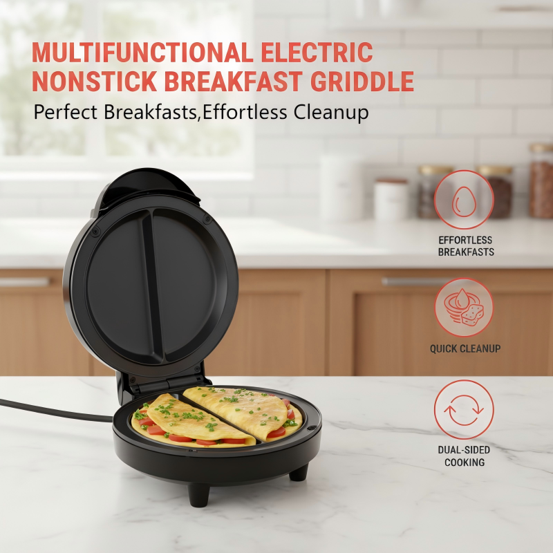 Effortless Mornings with Flawless, Non-Stick Breakfasts Every Time