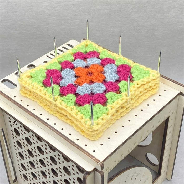 Tangle-Free Crafting Joy | Storage for Needles Scissors Supplies | Seamless Thread Movement Without Snags | KnitNest