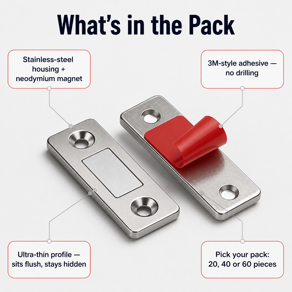 SecureSeal™ — Stop Drawers From Slamming Open in Under 60 Seconds