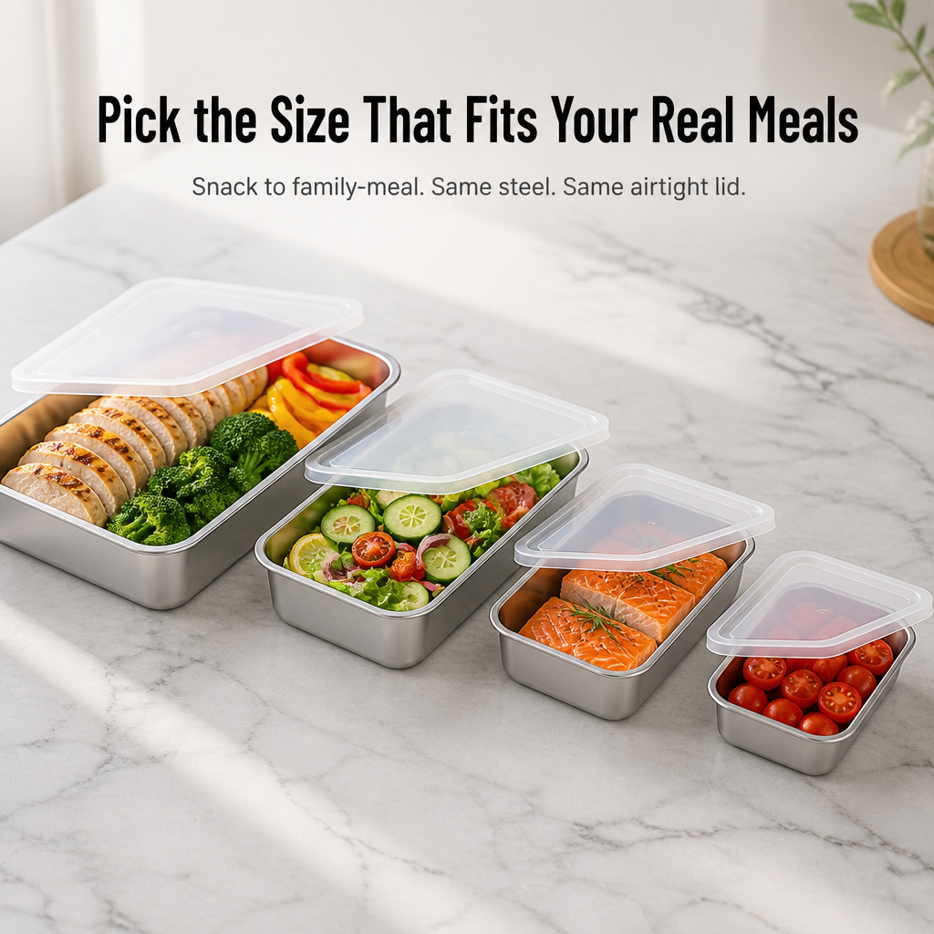 FreshLock™ — Ditch the Plastic Tupperware Drawer for Steel That Lasts