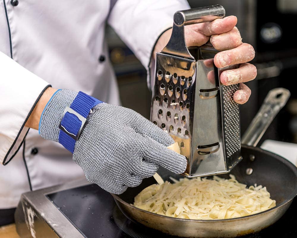 Stainless Steel Cut-Resistant Glove for Food Safety
