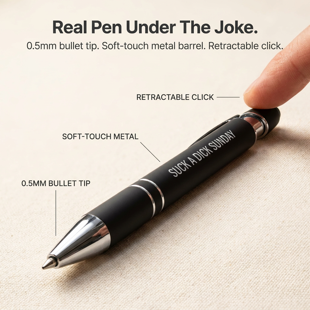 QuipQuirk™ — Vent Through The Week With 7 Pens That Say What You Can't
