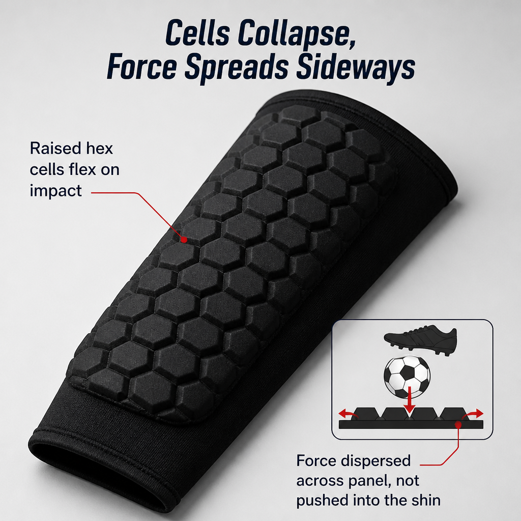 RevoGuard™ — Shield Young Shins From Every Tackle Without the Bulk or Slipping