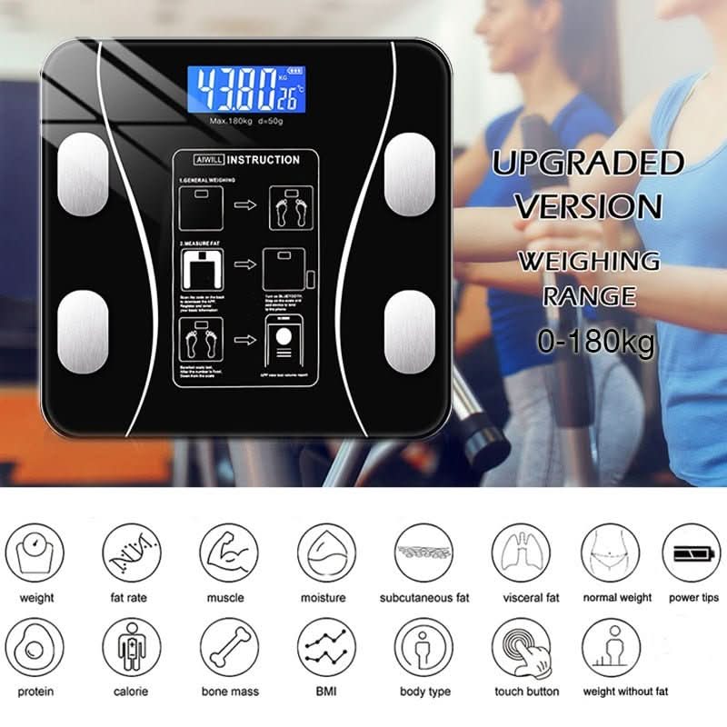 Smart Body Composition Scale for Health Tracking and Progress Monitoring