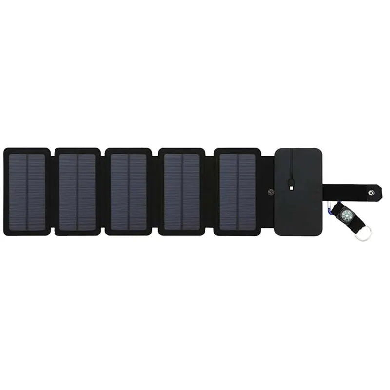 Portable Solar Charger with Foldable Design for Outdoor Use
