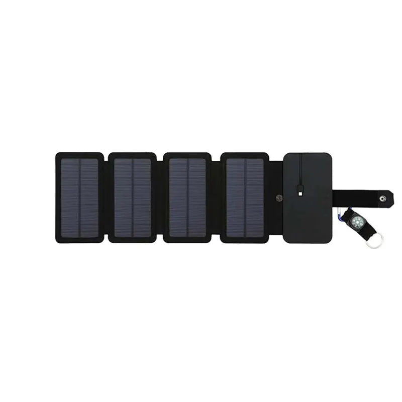 Portable Solar Charger with Foldable Design for Outdoor Use