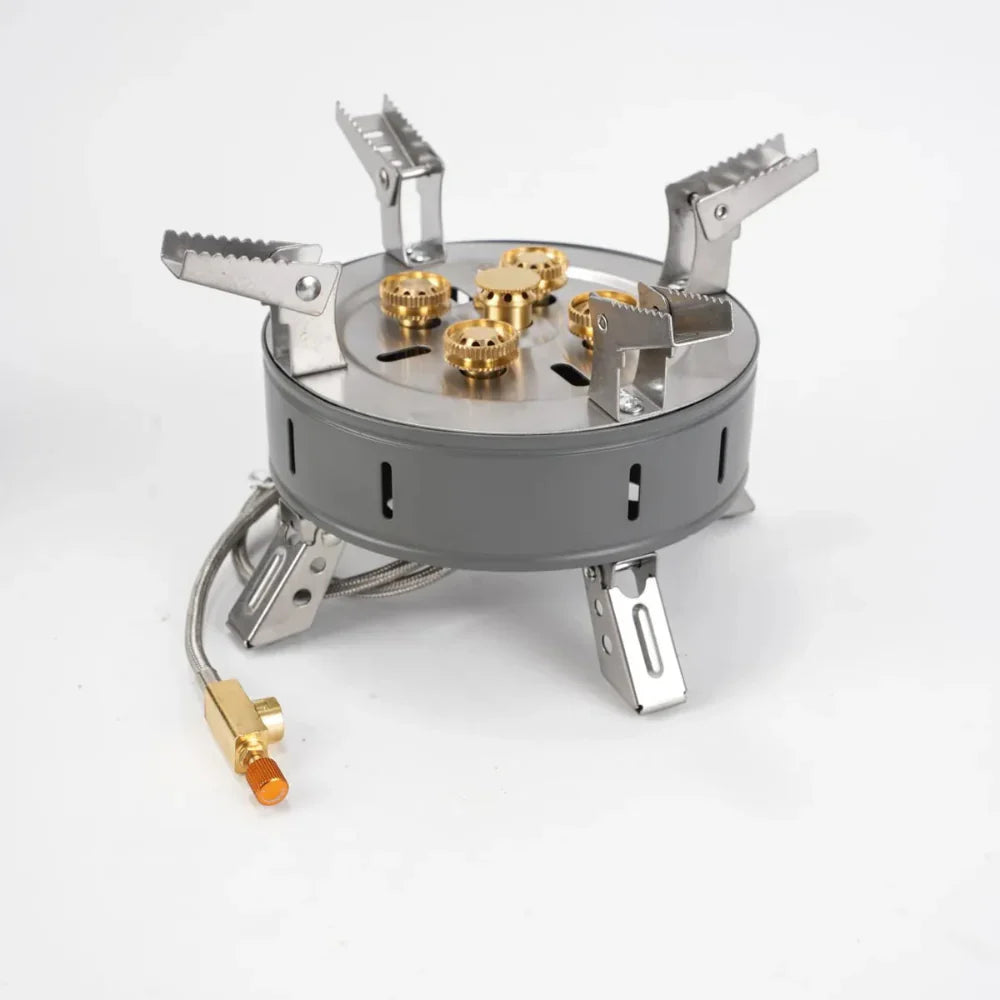 High Power Output Portable Camping Stove - Foldable Design