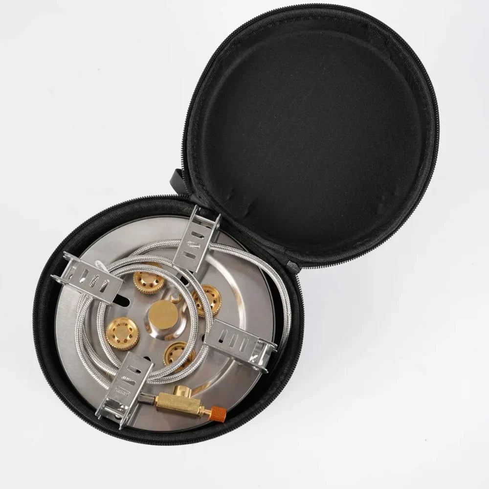 High Power Output Portable Camping Stove - Foldable Design