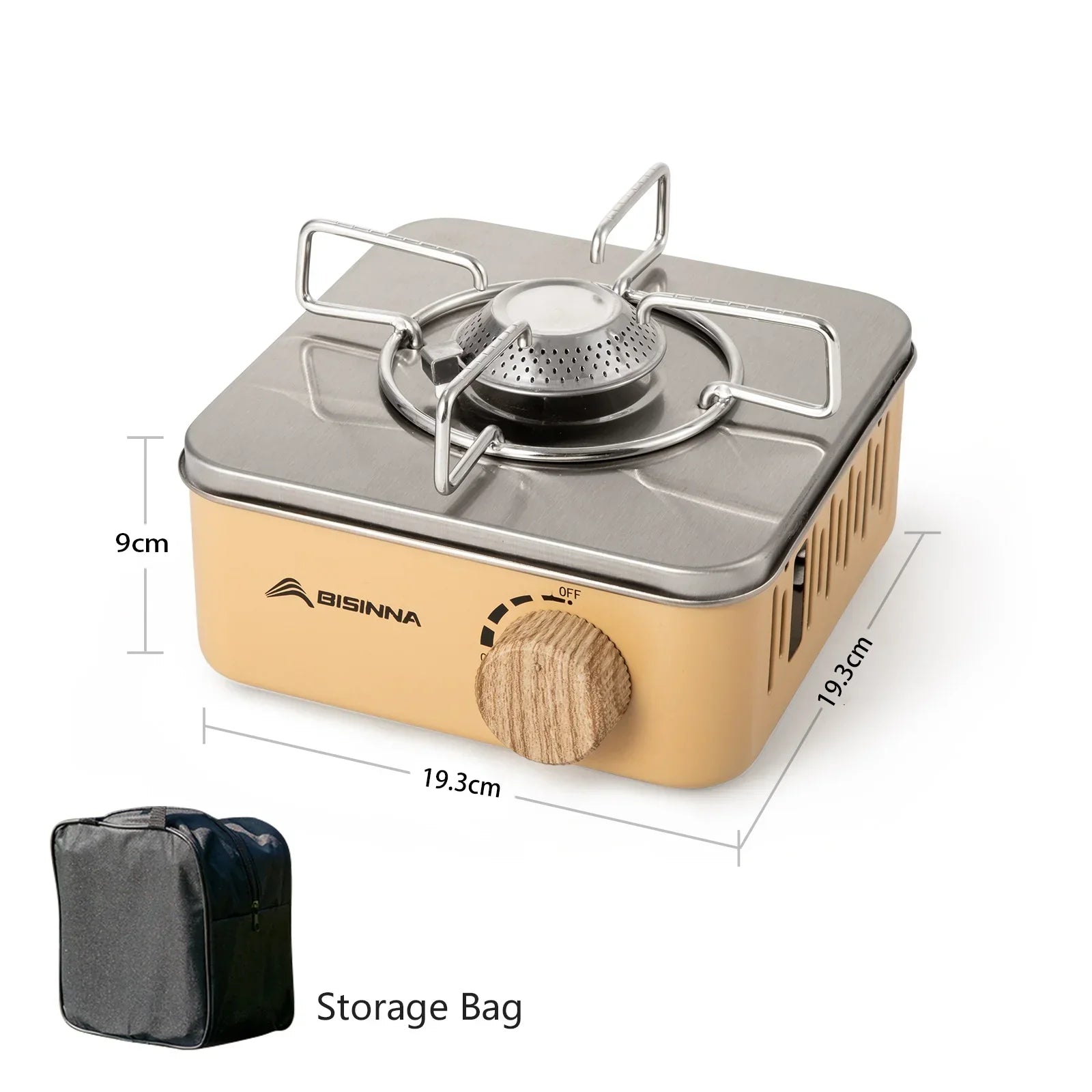 Compact Portable Backpacking Stove – Foldable Camping Equipment