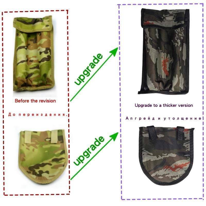 Portable Tactical Shovel - Versatile Folding Military Tool