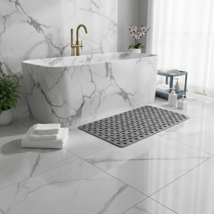 Non-Slip Bath Mat for Safe Use in Bathroom
