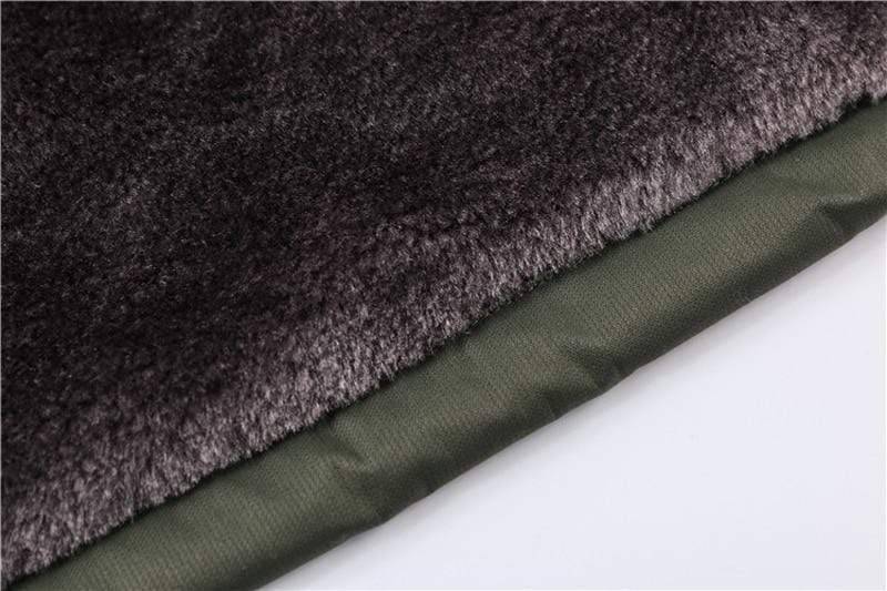 Waterproof Parka Jacket for Men with Fleece Lining for Winter