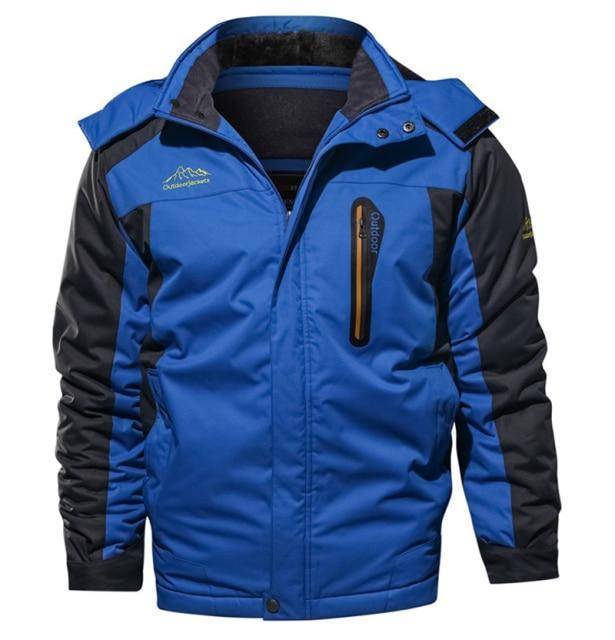Waterproof Parka Jacket for Men with Fleece Lining for Winter