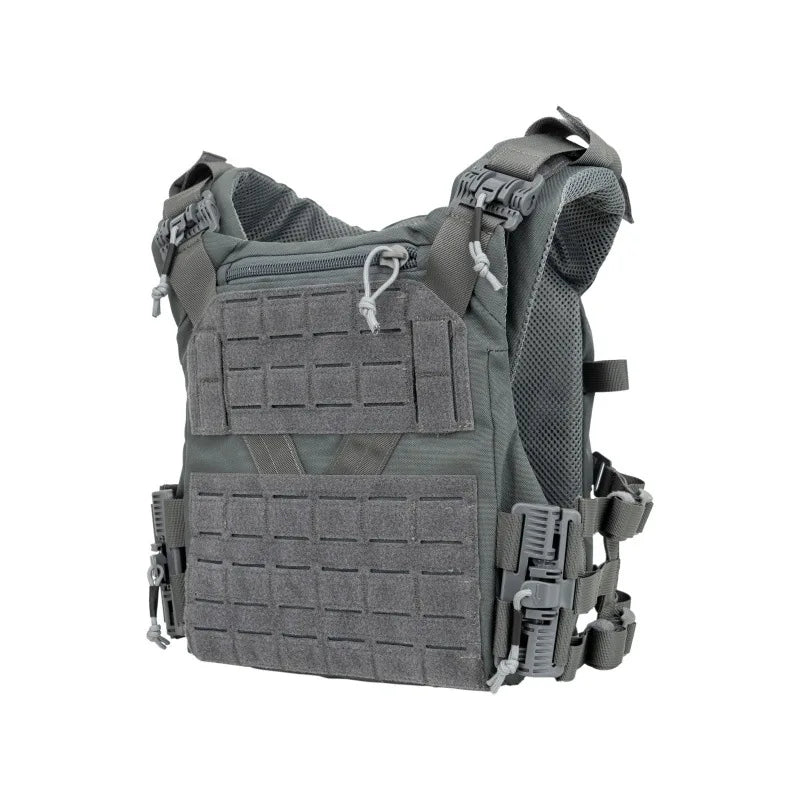 Adjustable Plate Carrier with MOLLE System - Tactical Combat Vest