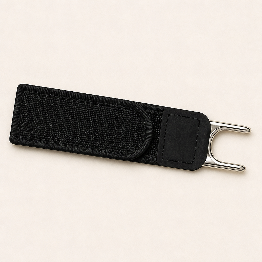 SylvaFlex™ – Buckle-Free Elastic Belt with Hidden Hook Closure