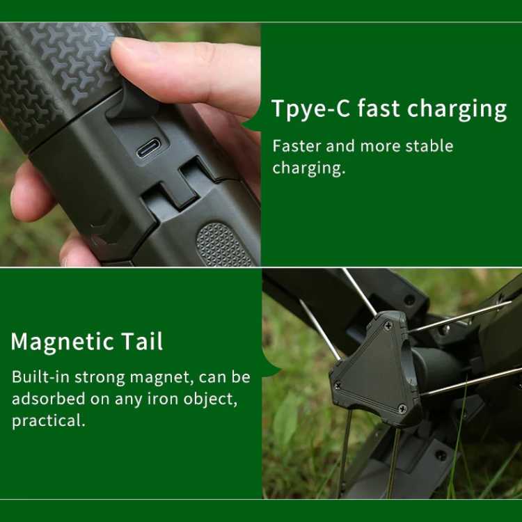 Adjustable Light Camping Lantern with Extendable Tripod Stand