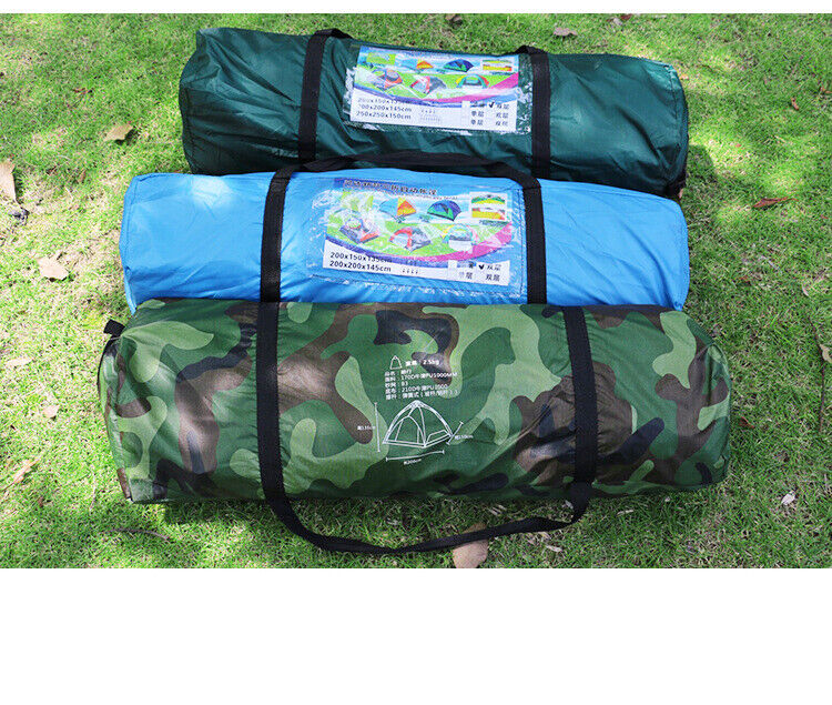 Waterproof Pop-Up Tent for Camping - Green Instant Setup