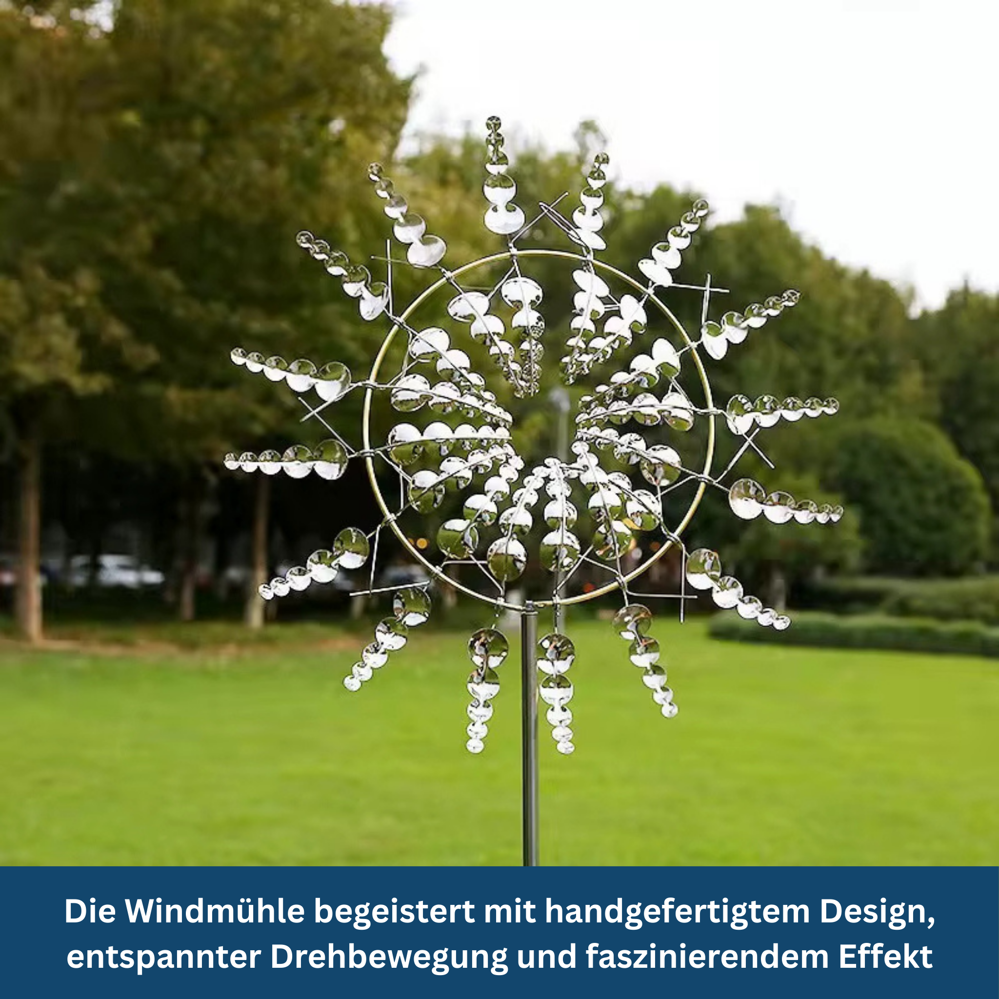 Artisan Crafted Windmill for Garden Decoration