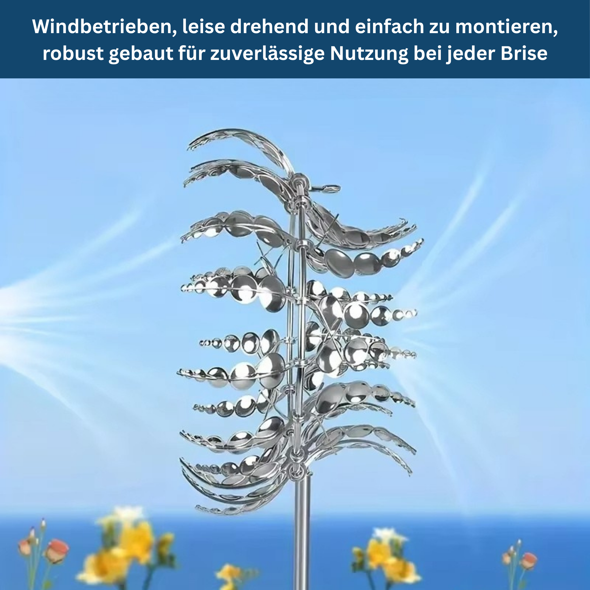 Artisan Crafted Windmill for Garden Decoration