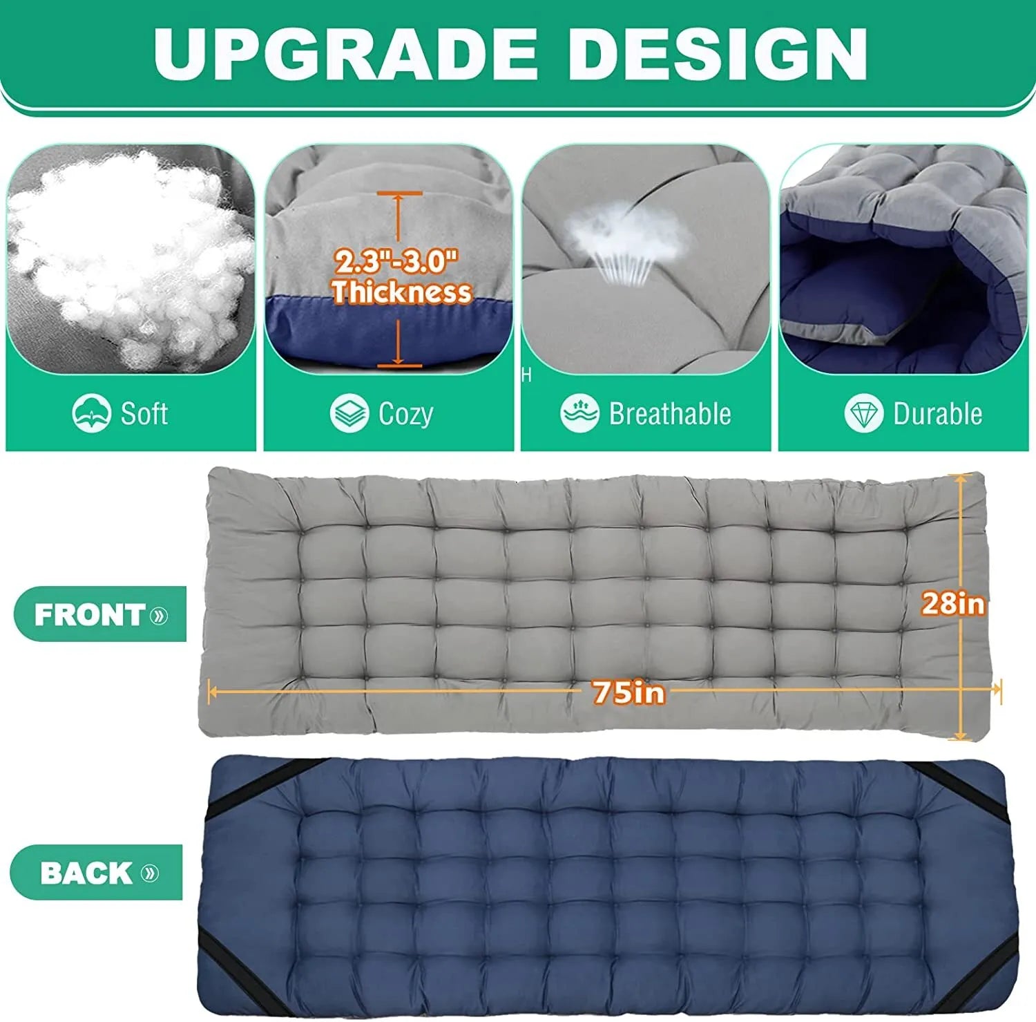 Sturdy Outdoor Folding Camping Bed – Portable Heavy-Duty Design
