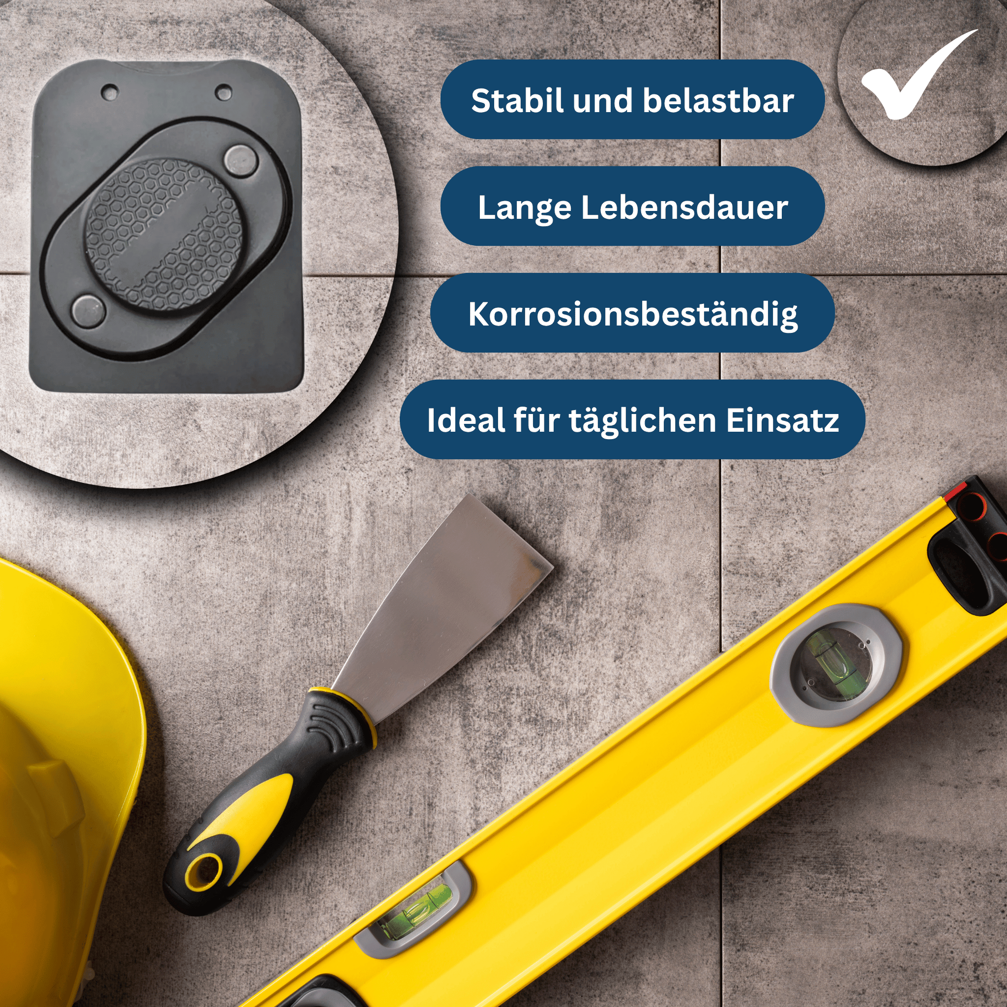 Tool Holder with Magnetic Wall Mount