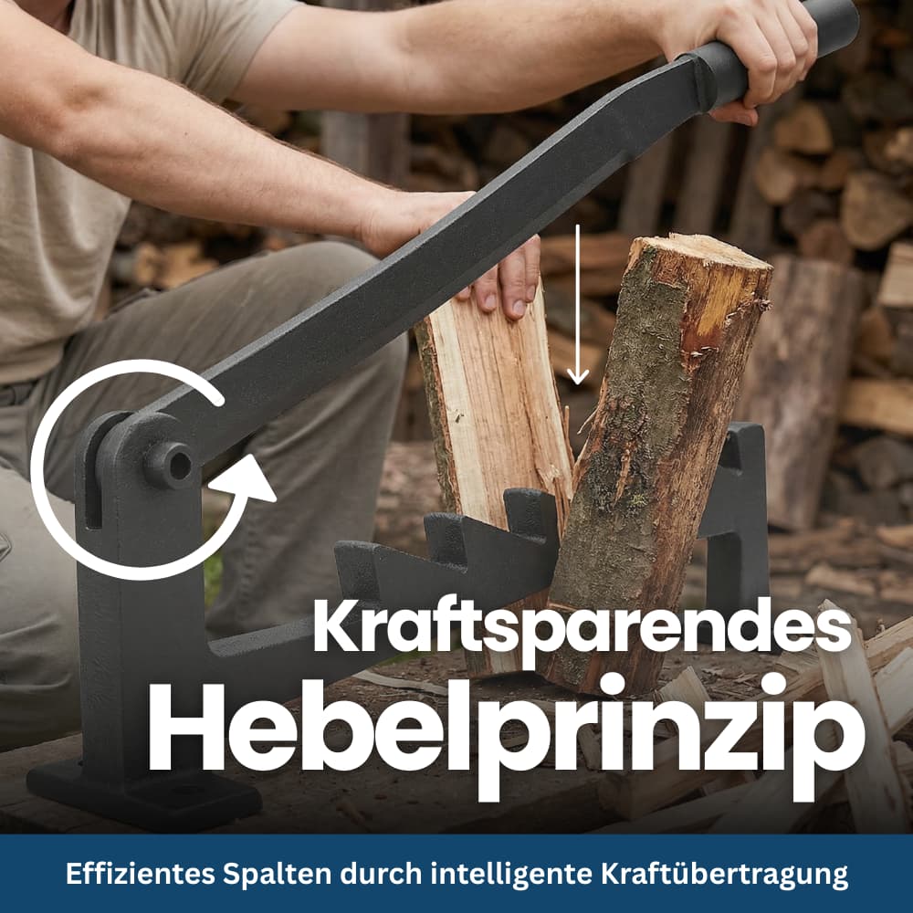 Firewood Splitter for Wall Mounting