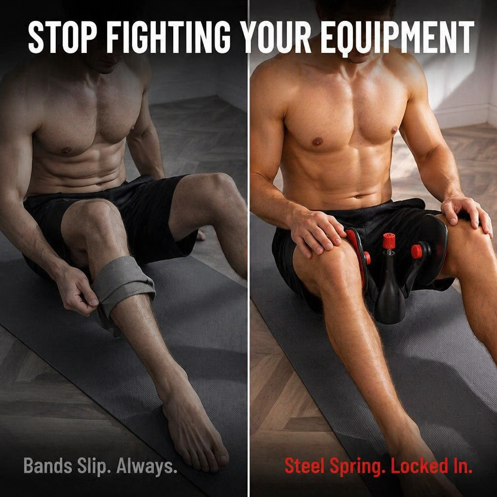 StrongFlex™ — Train Adductors, Chest & Core Anywhere You Can Sit Down