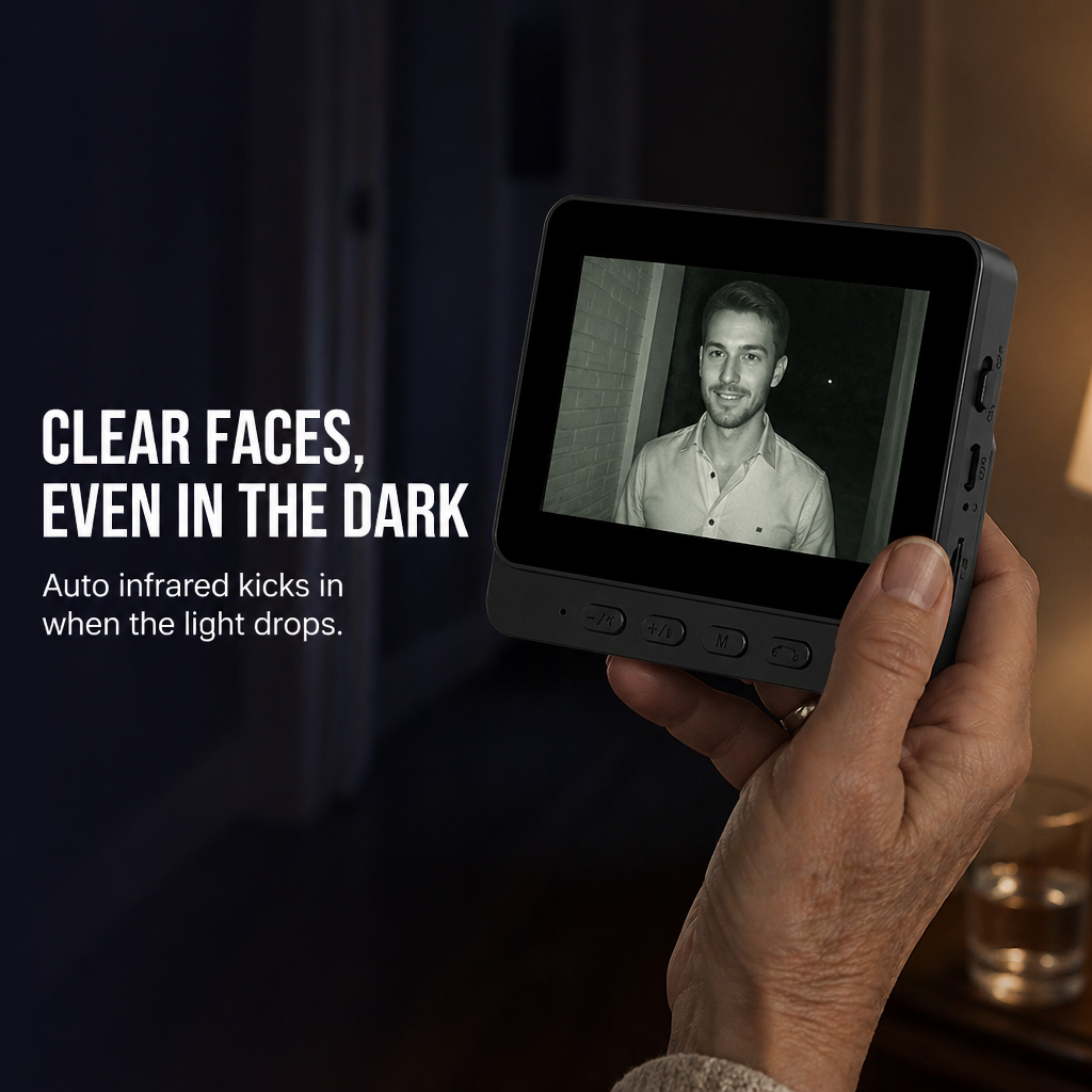 PulseView™ — See Who's at Your Door Without Wi-Fi, Apps, or Subscriptions