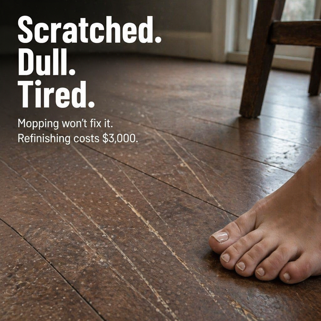 BrilloraShine™ — Bring Scratched, Dull Floors Back to Showroom Shine in Minutes