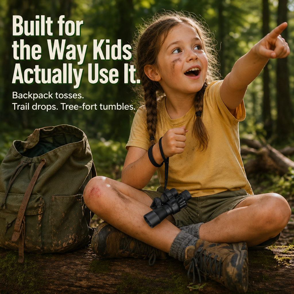 VegaScope™ Mini — Pull Distant Birds, Bugs and Mountains Into Your Kid's Pocket