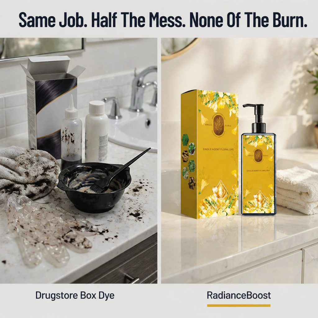 RadianceBoost™ — Wash In Rich Color That Covers Greys & Strengthens Strands