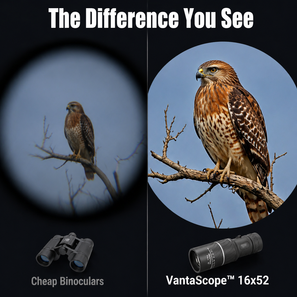 VantaScope™ — Spot Birds, Wildlife & Stage Action Sharp From 5 Miles Out