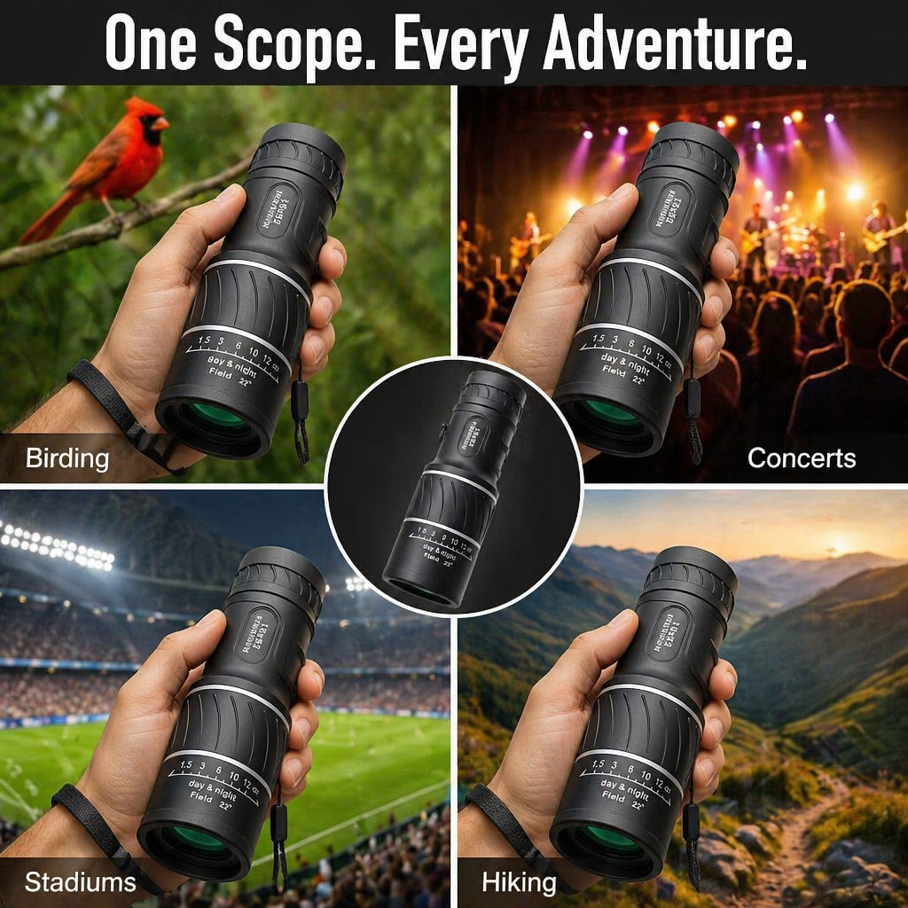 VantaScope™ — Spot Birds, Wildlife & Stage Action Sharp From 5 Miles Out