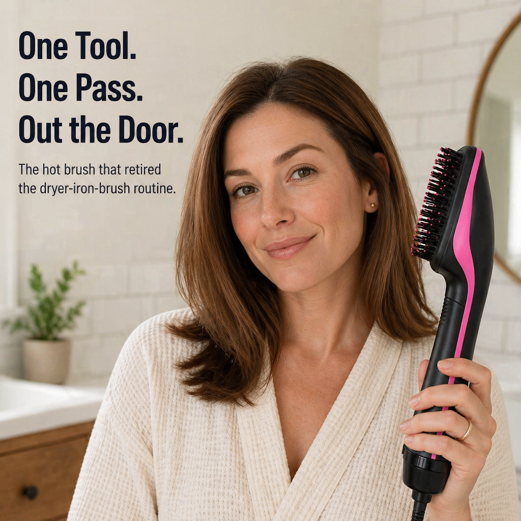 VivaLiss™ — Smooth Damp Hair in Minutes Without the Three-Tool Juggle