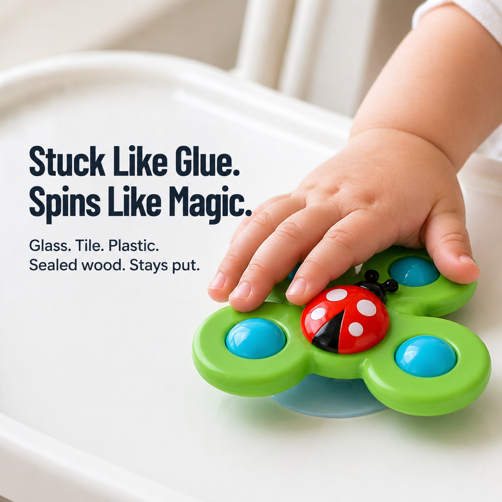 Magnetic SpinWhirl™ — Stick, Spin & Stop the Toddler Meltdown in Seconds