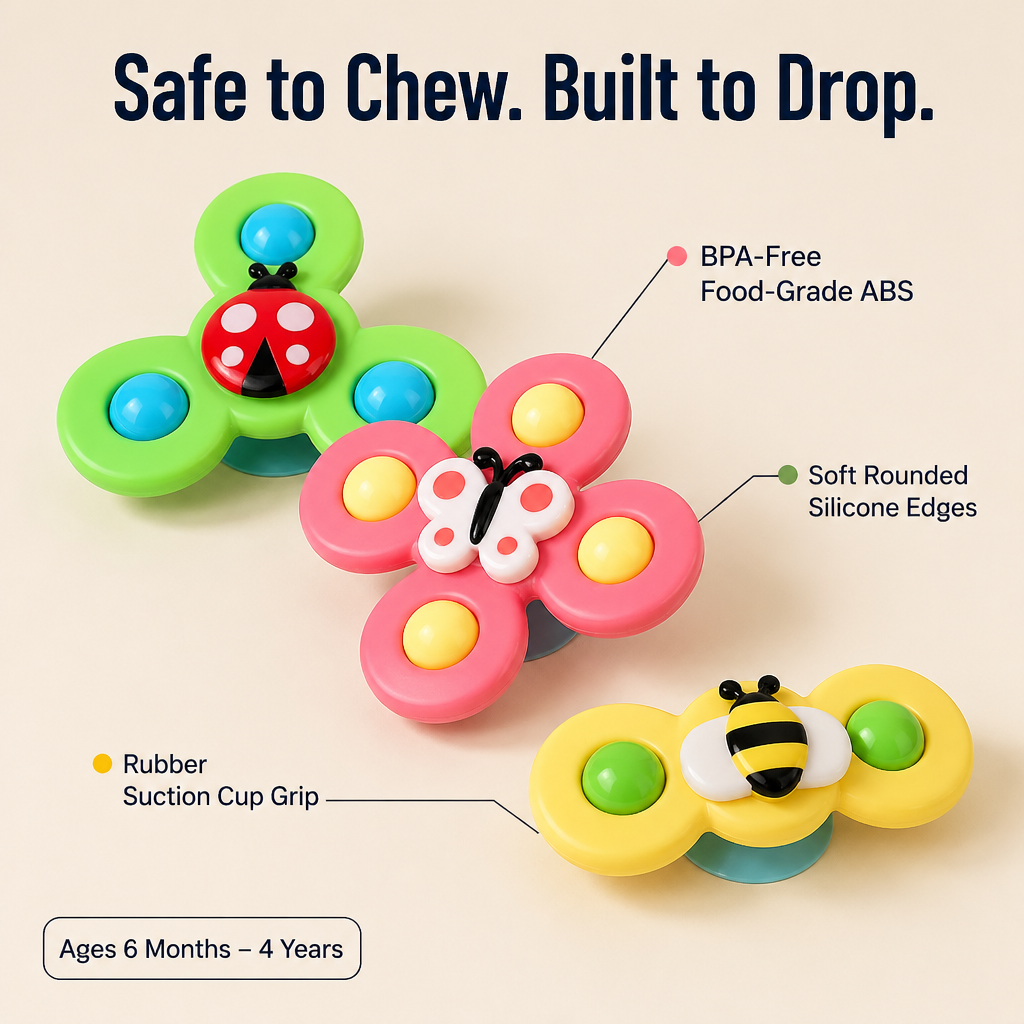 Magnetic SpinWhirl™ — Stick, Spin & Stop the Toddler Meltdown in Seconds