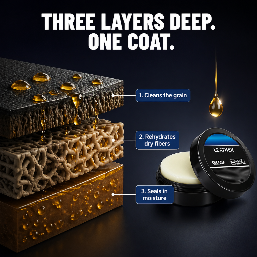LeaTherma™ Balm — Restore Silky Softness and Shield Your Leather for 6 Months