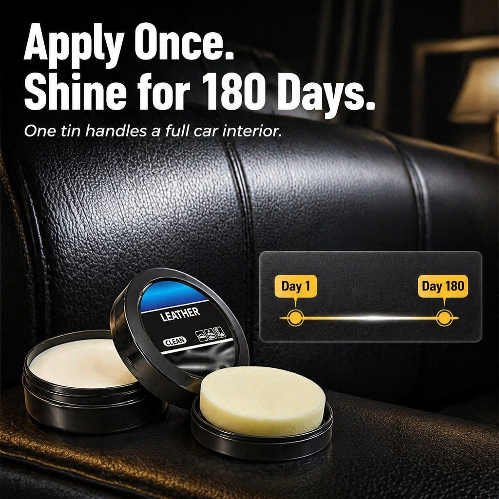 LeaTherma™ Balm — Restore Silky Softness and Shield Your Leather for 6 Months