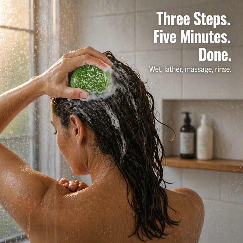 Verdanta™ Botanical Shampoo Bar — Stop Drain Shedding & Strengthen Roots With Chinese Herbs
