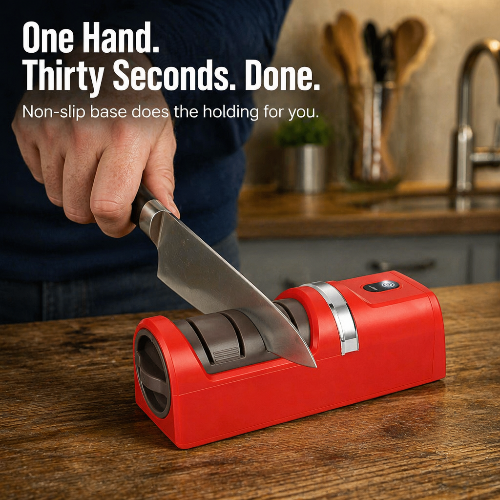 BladeCraft™ — Bring Dead Knives Back to Slicing Sharp in 30 Seconds